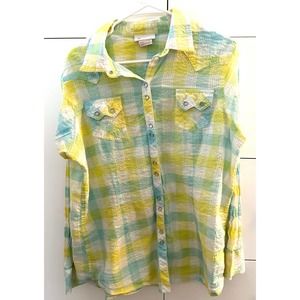 J Jill Linen Genuine At Waist Fit Blue Pants